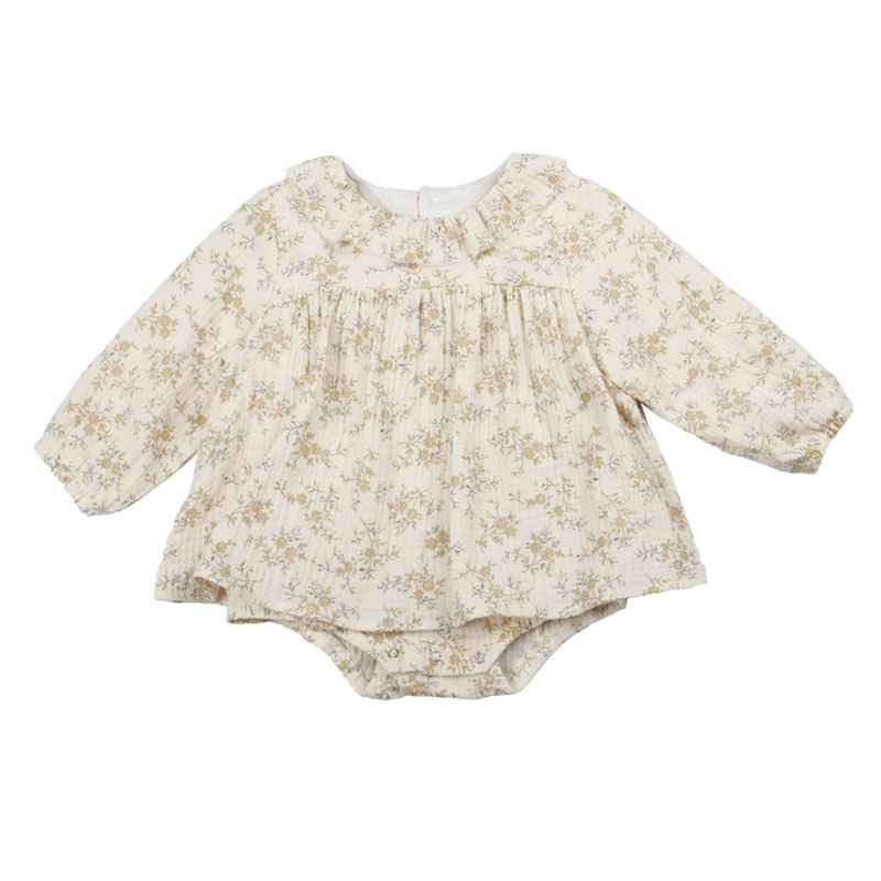 Floral Baby Girl Dresses Sprin - Baby Clothing Organic 评论和价格