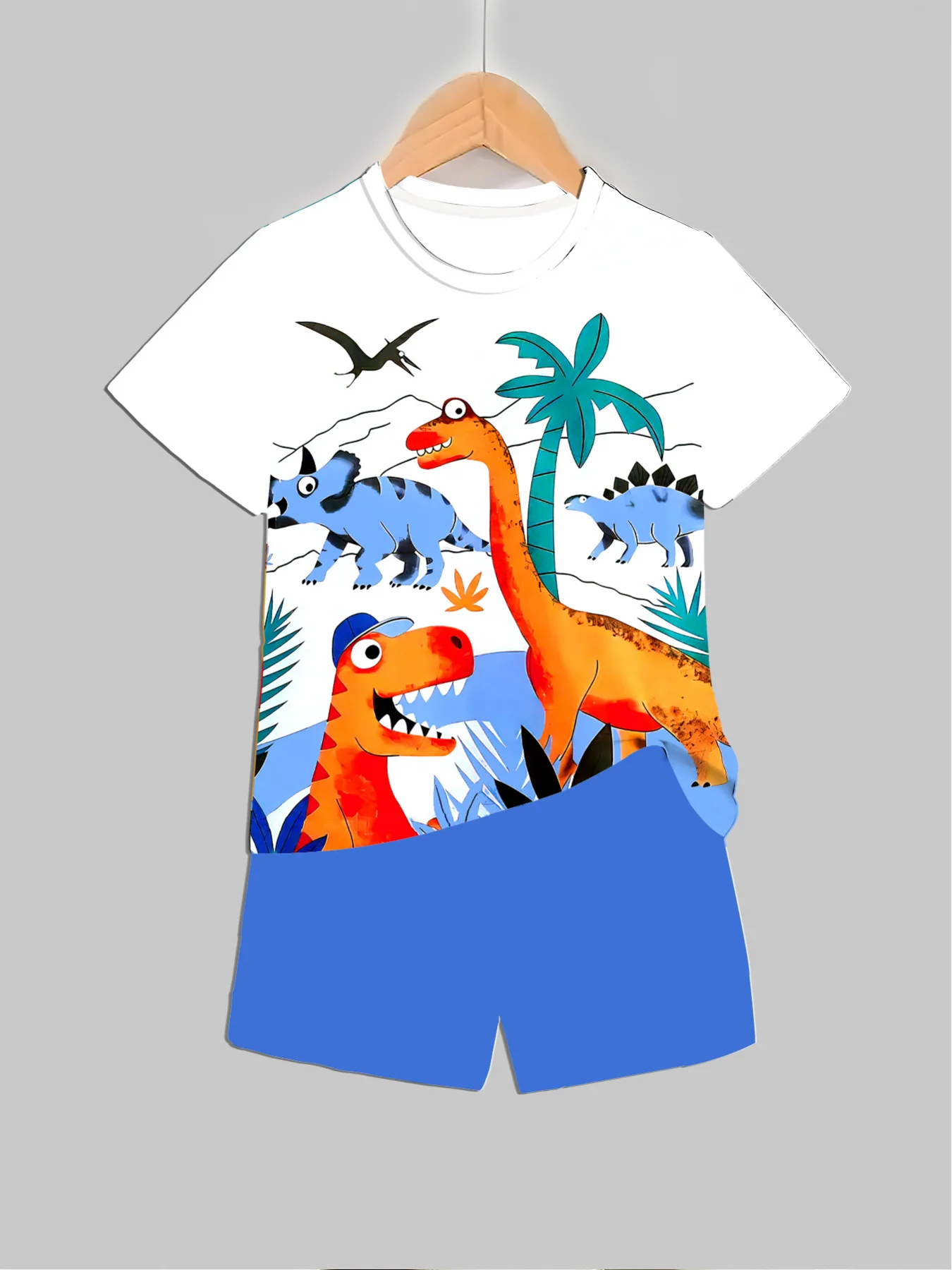 New Dinosaur Printed Outfits T - Baby Clothing Usa 评论和价格
