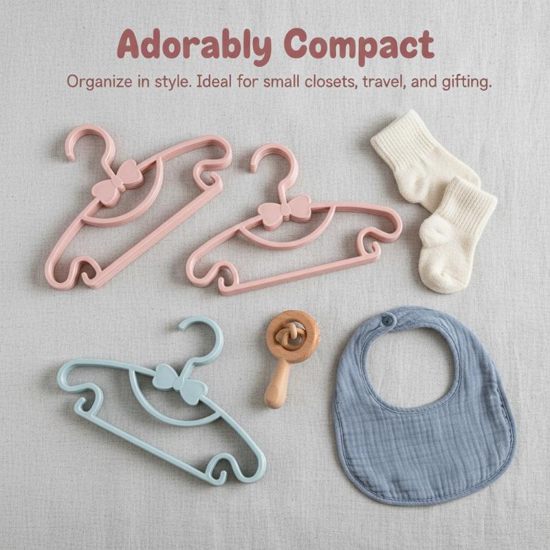 12PCS Baby Kids Clothes Hanger - Baby Clothing Hanging Rack 评论和价格