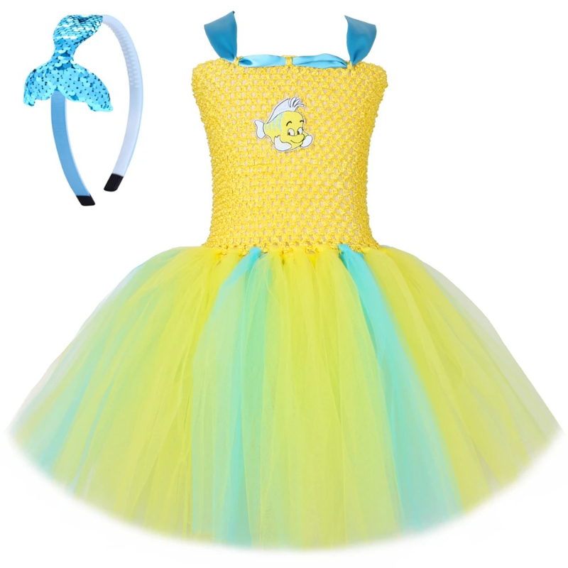 Flounder Clownfish Tutu Dress  - Baby Clothing Dresser 评论和价格