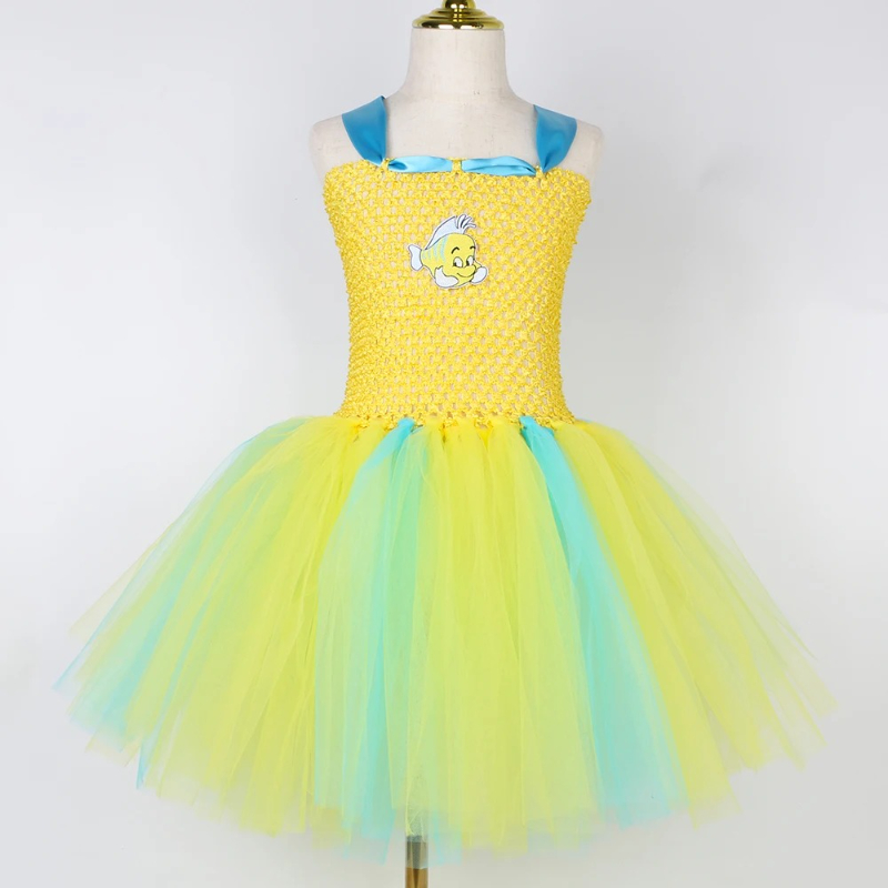 Flounder Clownfish Tutu Dress  - Baby Clothing Dresser 评论和价格