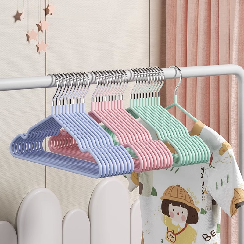 Nano Trace - Free Anti - Slip  - Baby Clothing Hanging Rack 评论和价格