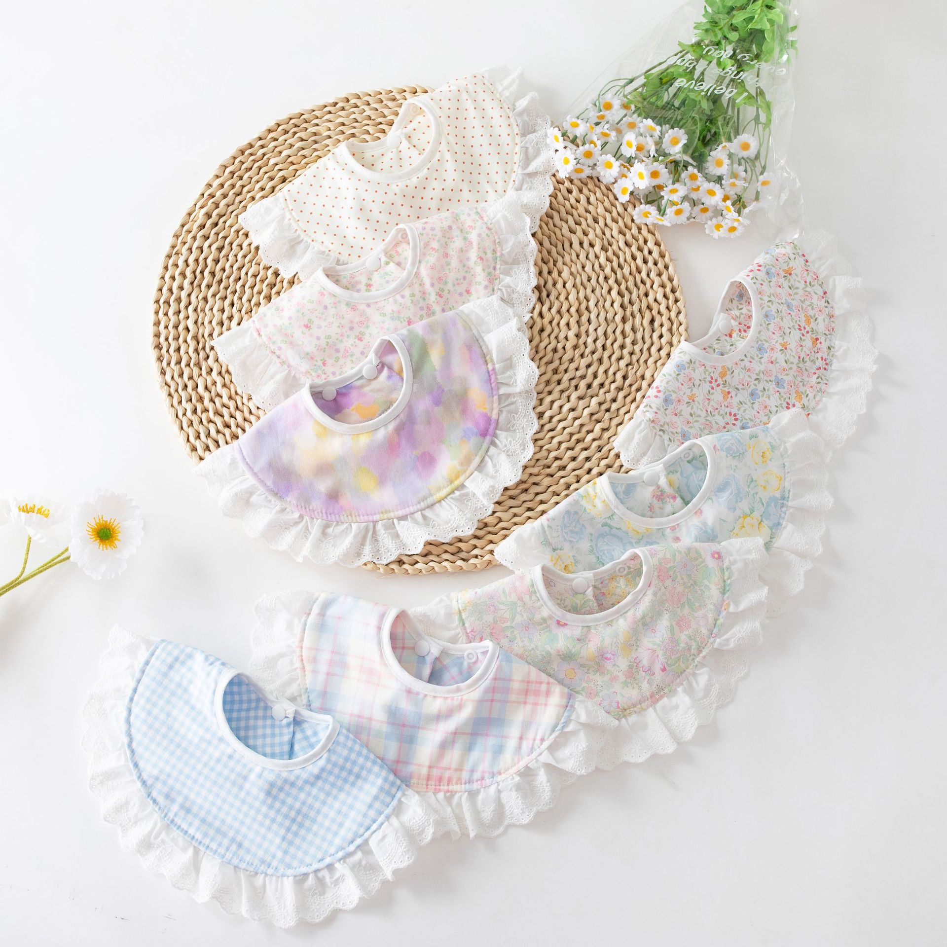 New Cotton Linen Towel Baby Bi - Baby Clothing Dividers 评论和价格